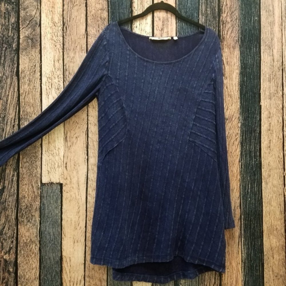 Antibes Top in Vintage Blue
